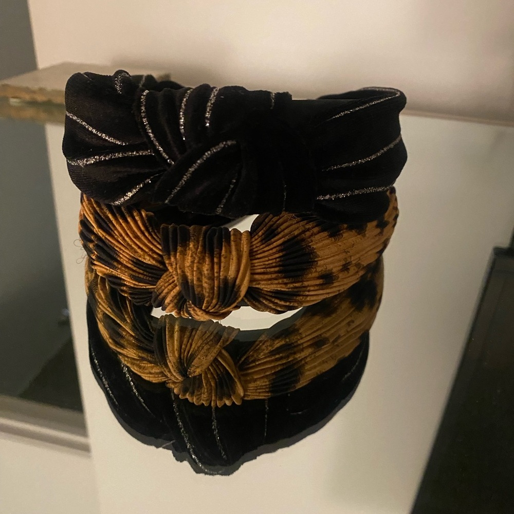Stylish Black and Brown Women's Headbands